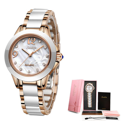 Dames en céramique Montres Exquis Haut de gamme Montres