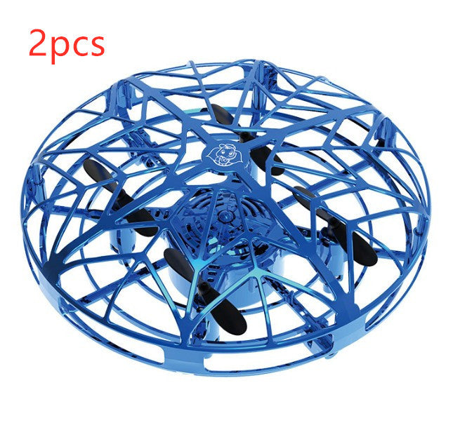 Vol Hélicoptère Mini Drone UFO RC Drone Infraed Induction Aéronefs