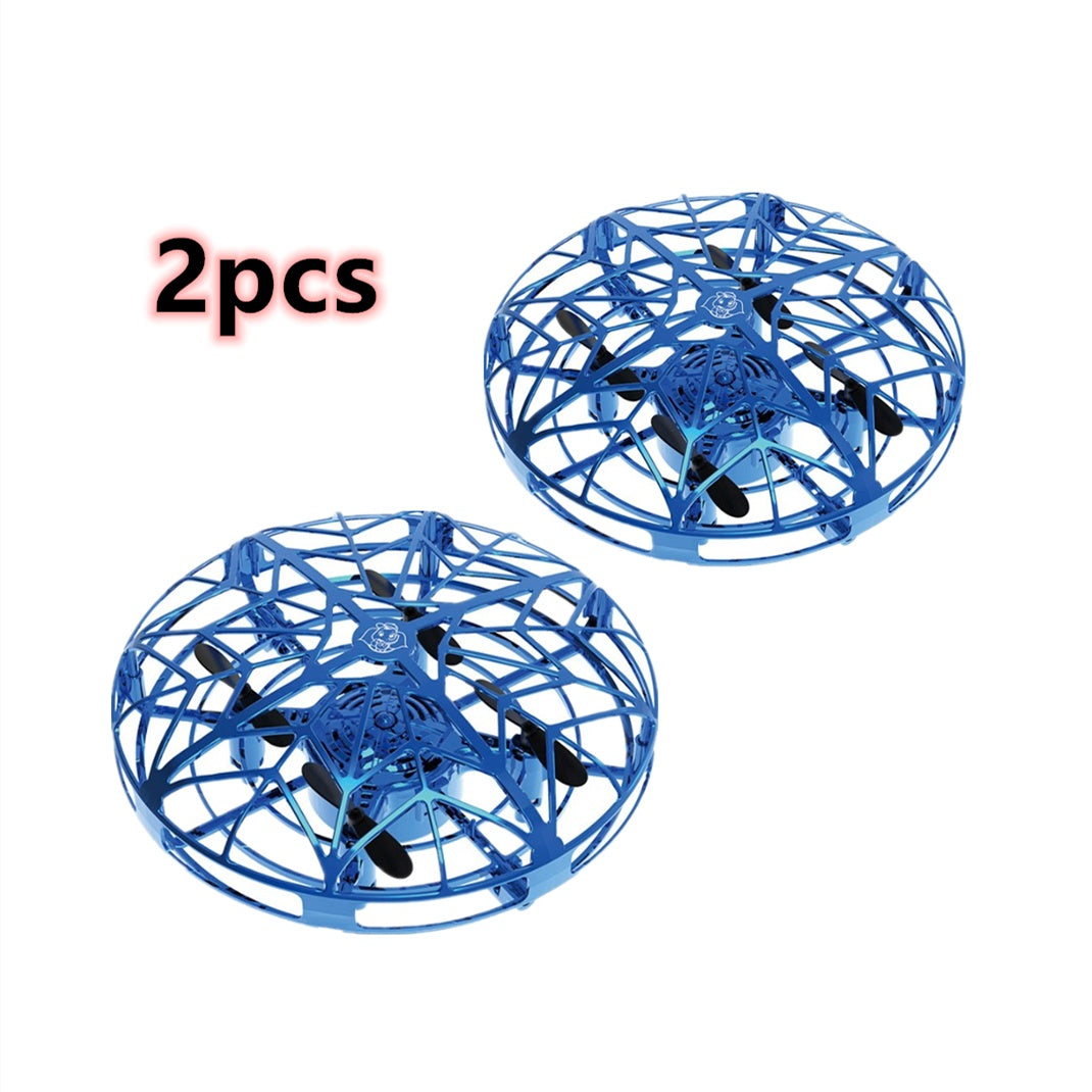 Vol Hélicoptère Mini Drone UFO RC Drone Infraed Induction Aéronefs