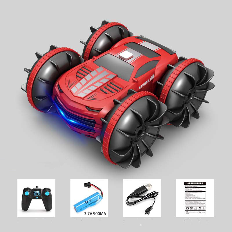 2.4G 4WD Stunt Car Watch Dual Remote Control Children's Toy Car