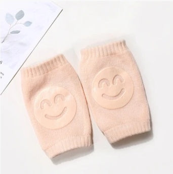 Enfants Antidérapant Ramper Coude Nourrissons En Bas Âge de Bébé Accessoires Sourire Genouillères Protecteur Sécurité Genouillère Jambières Filles Garçons