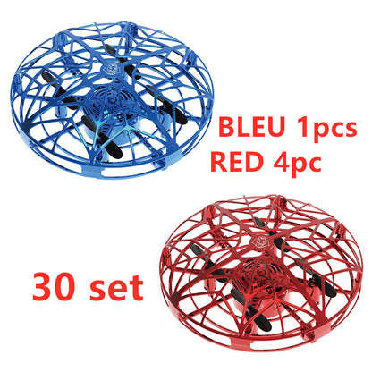 Vol Hélicoptère Mini Drone UFO RC Drone Infraed Induction Aéronefs