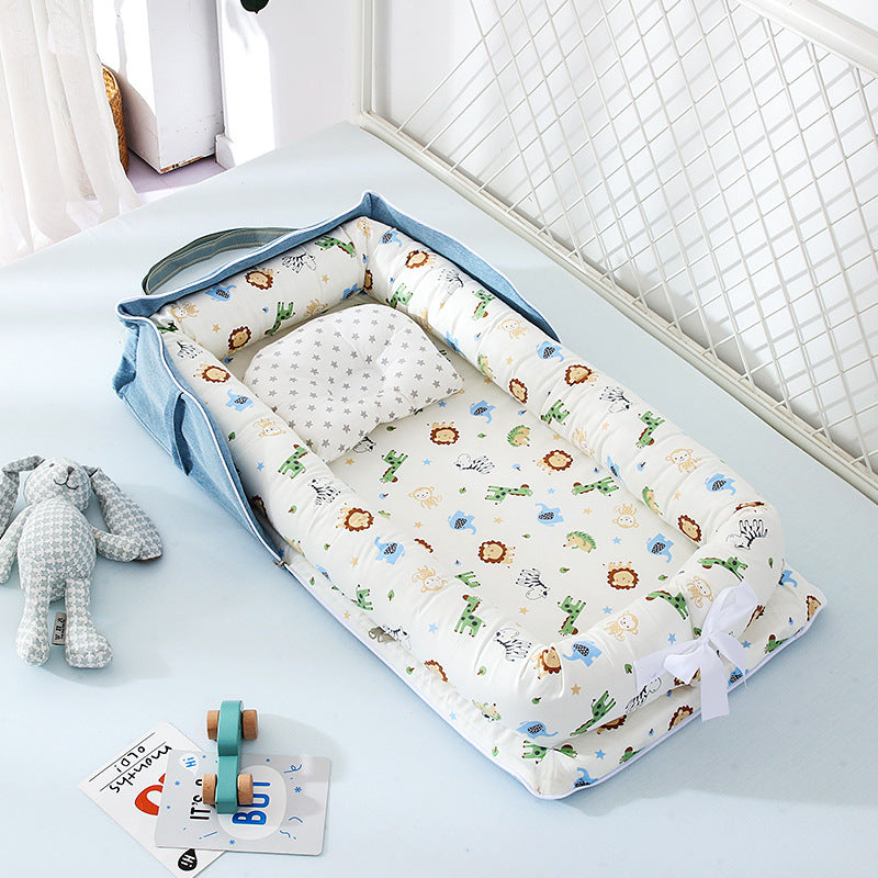 Bébé Amovible Et Lavable Lit Berceau Berceau Portable Voyage Lit Pour Enfants Infantile Enfants Coton Berceau