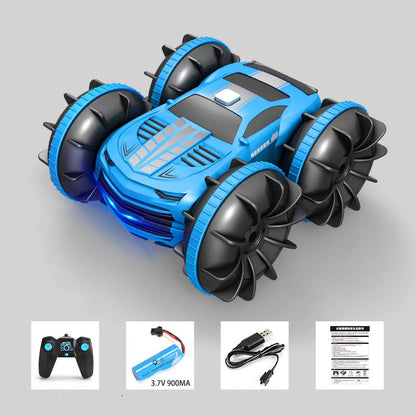 2.4G 4WD Stunt Car Watch Dual Remote Control Children's Toy Car