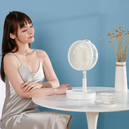 Ménage Pliage Rétractable USB De Charge Petit Ventilateur Électrique