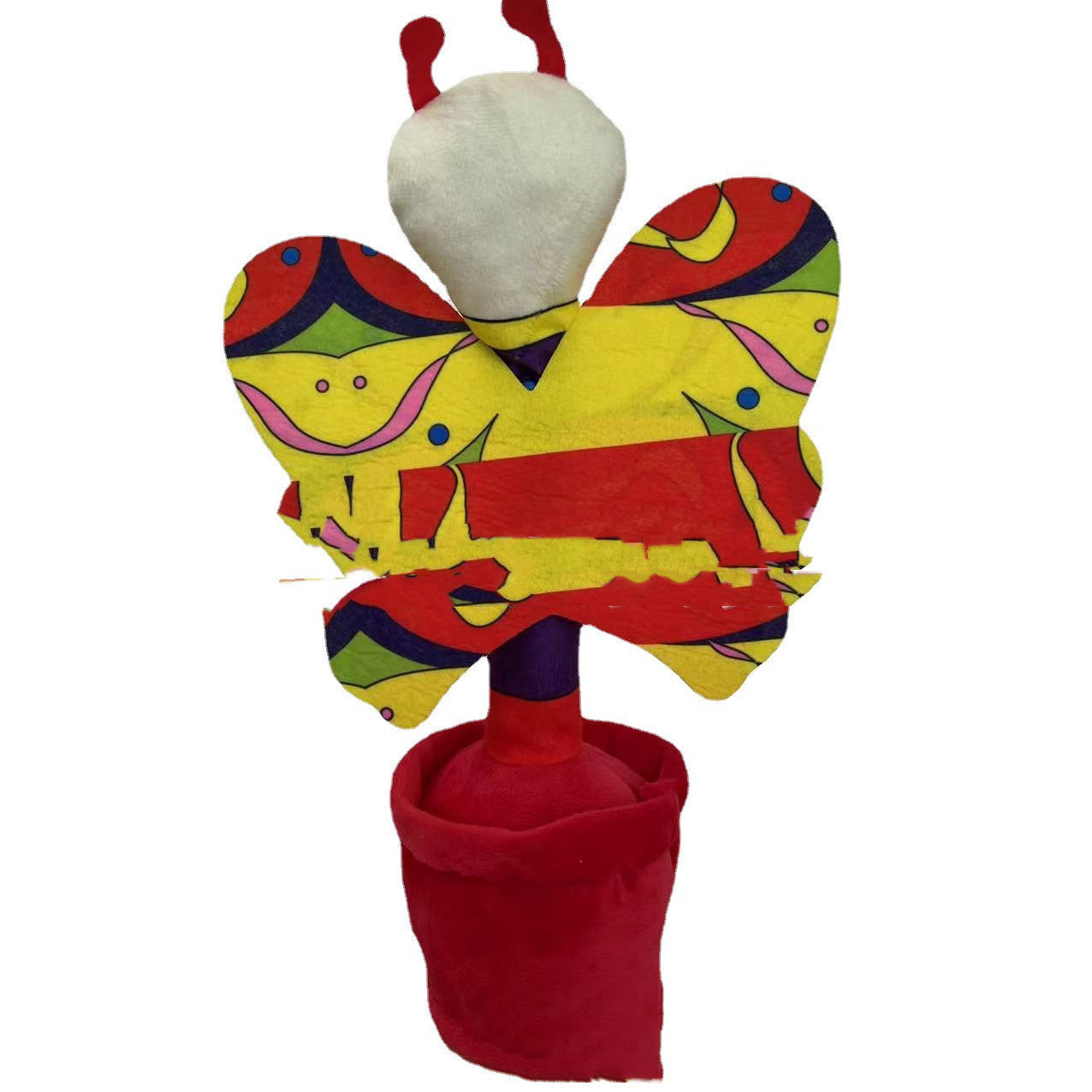 Cactus Series Butterfly Twister Plush Electric Toy