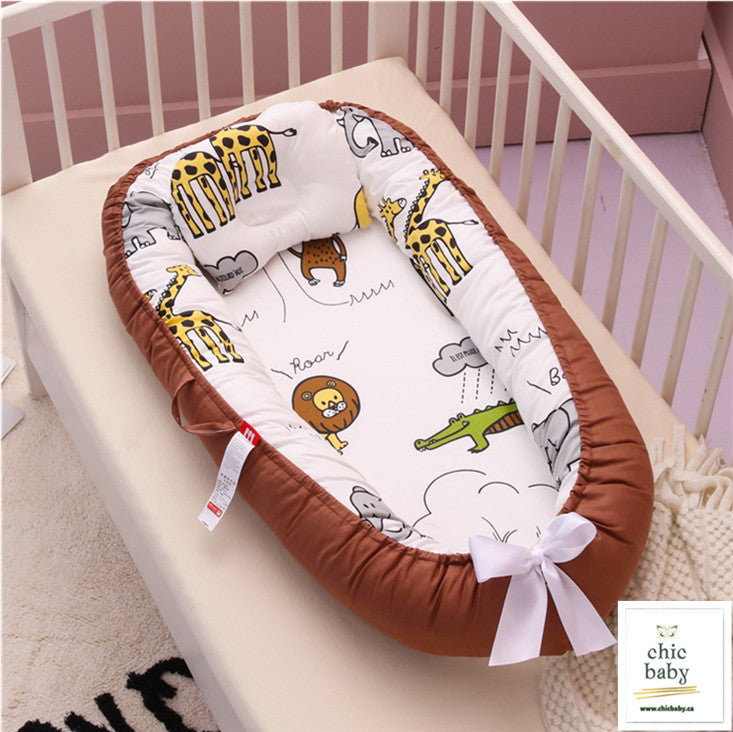 Bébé Amovible Et Lavable Lit Berceau Berceau Portable Voyage Lit Pour Enfants Infantile Enfants Coton Berceau